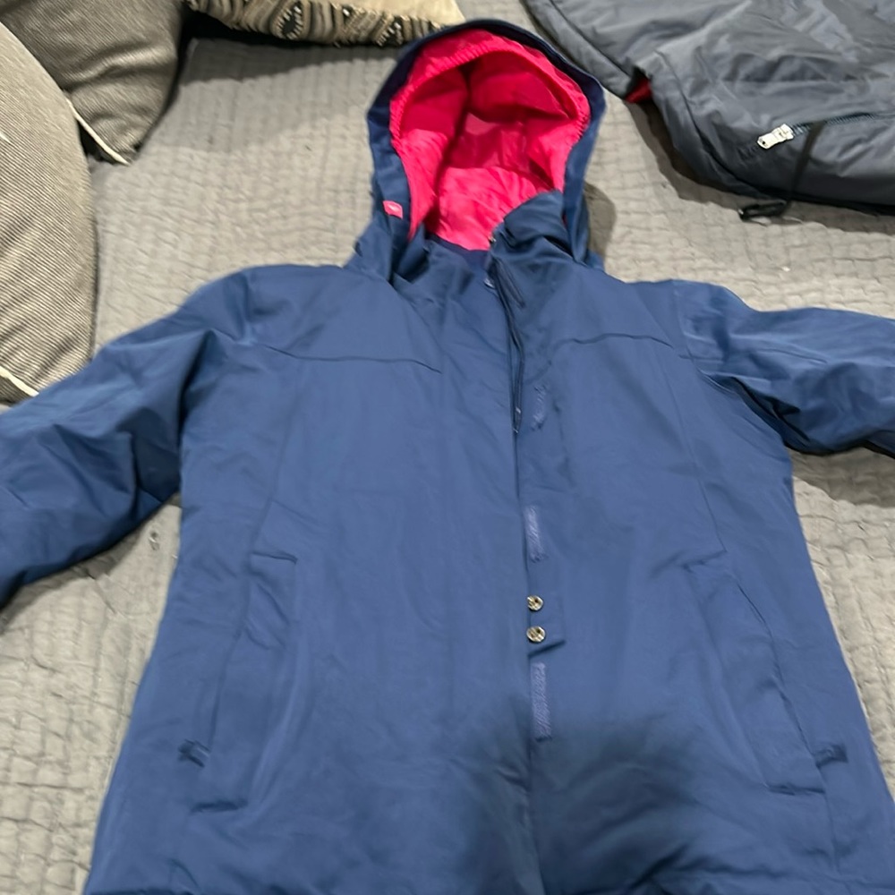 Girls blue Roxy coat